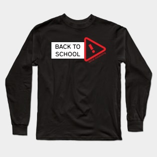 Back to school - social distancing Long Sleeve T-Shirt